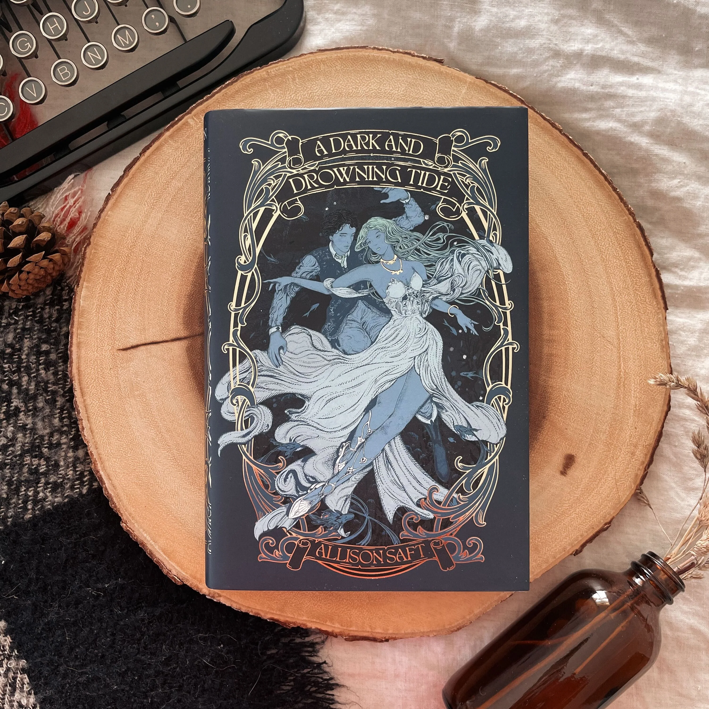 A Dark and Drowning Tide by Allison Saft book only (Illumicrate 'Darker Academia' exclusive)