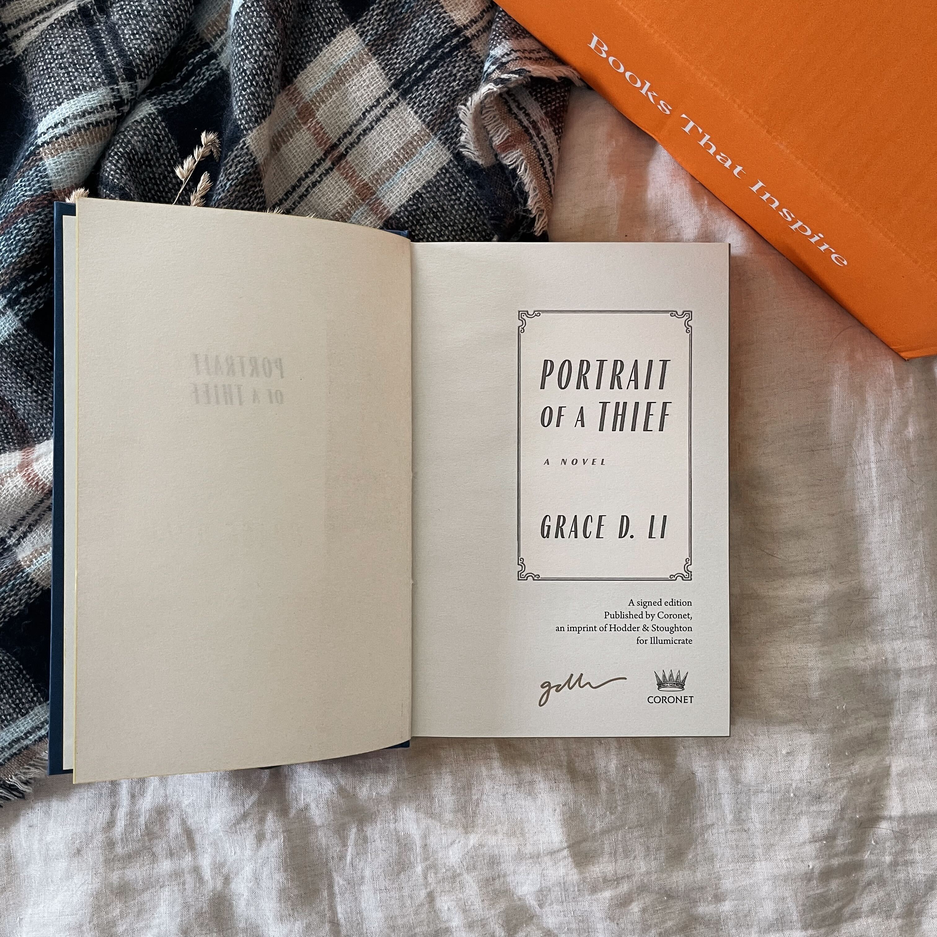 Portrait of a Thief by Grace D. Li Book Only (Illumicrate 'Nothing But Thieves' Exclusive) - Image 4