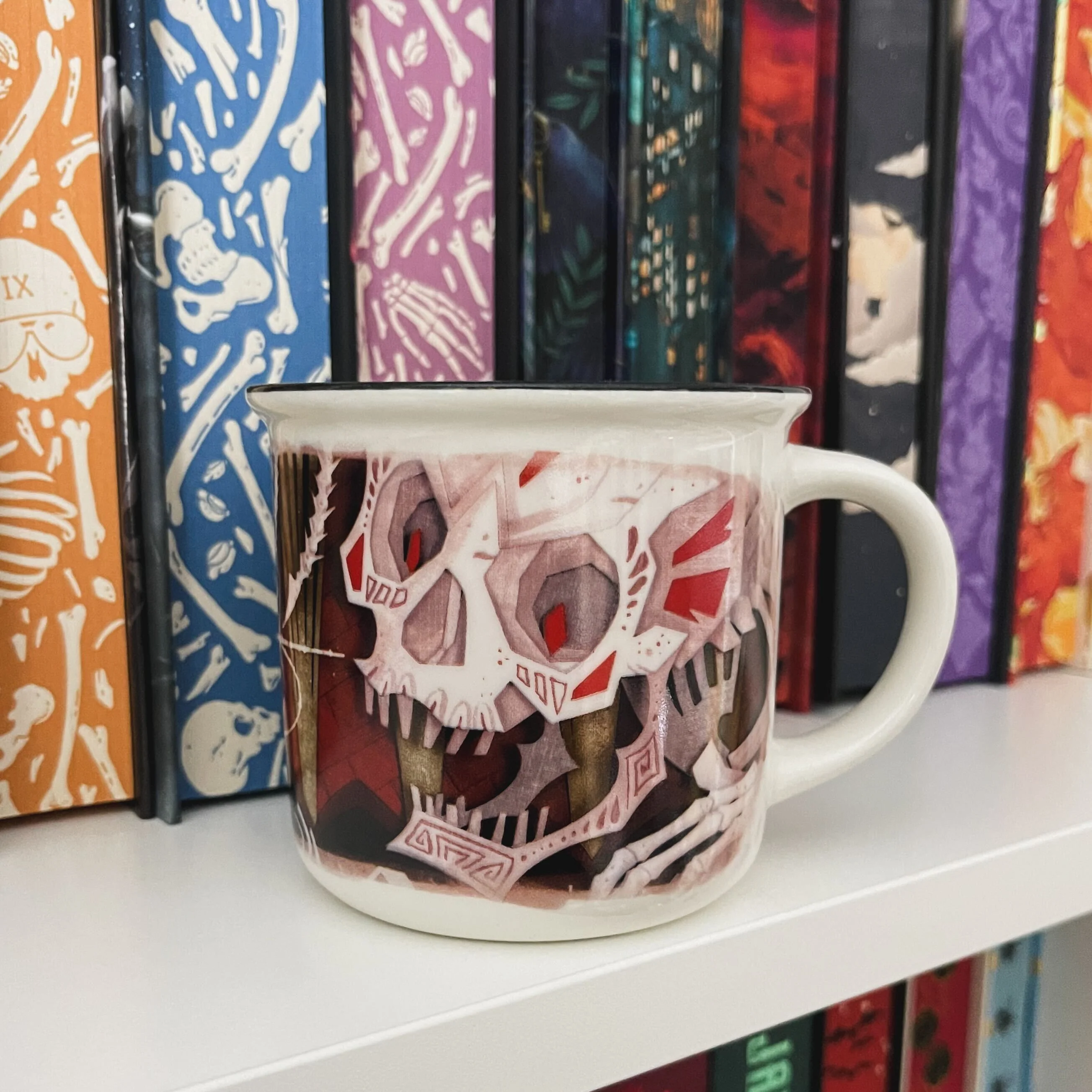 'We Do Bones' The Locked Tomb Ceramic Mug - Image 3