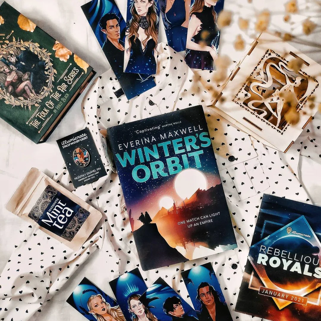 Winter’s Orbit by Everina Maxwell (Illumicrate 'Rebellious Royals' Exclusive)